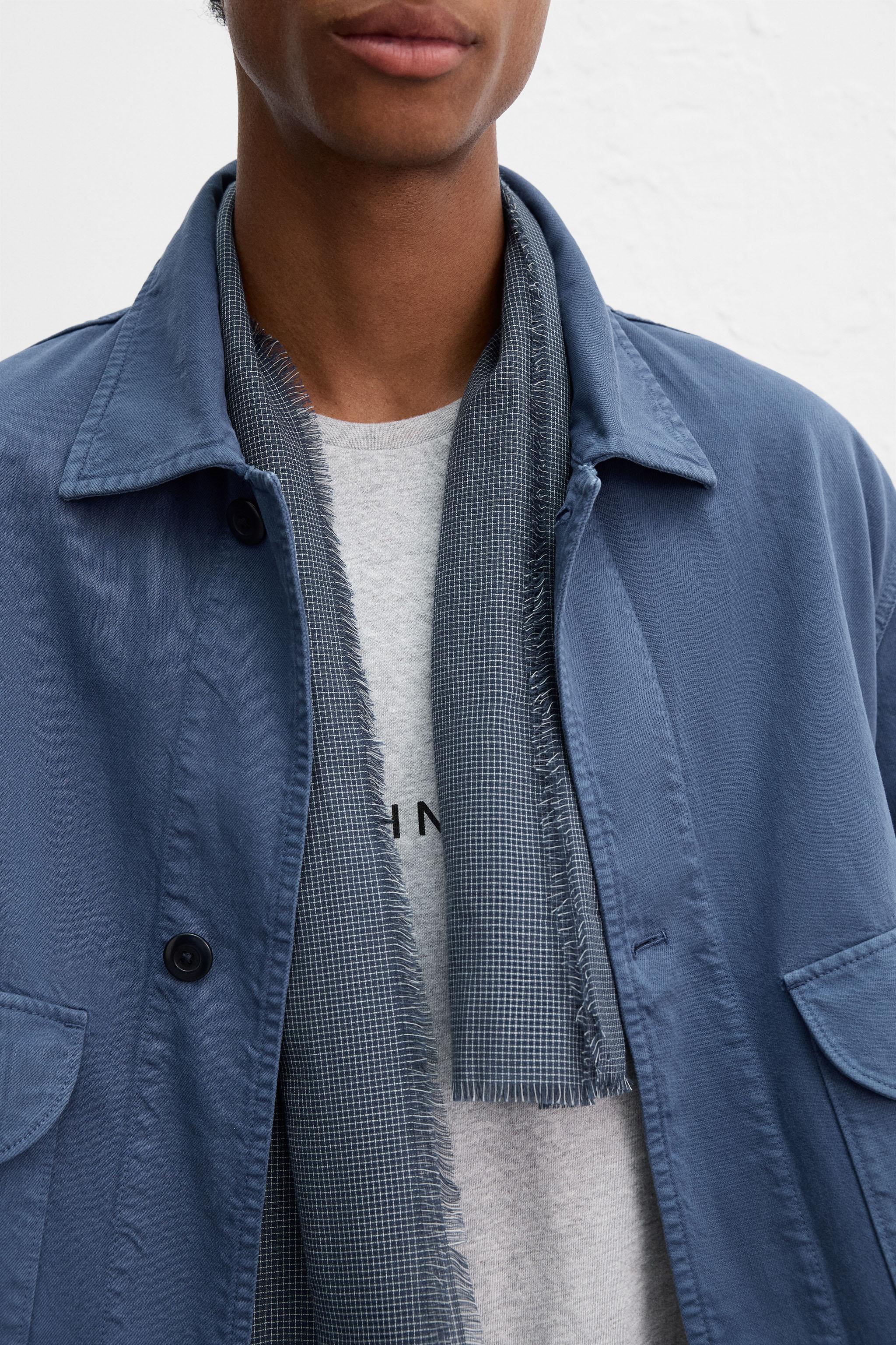 COTTON TEXTURED SCARF